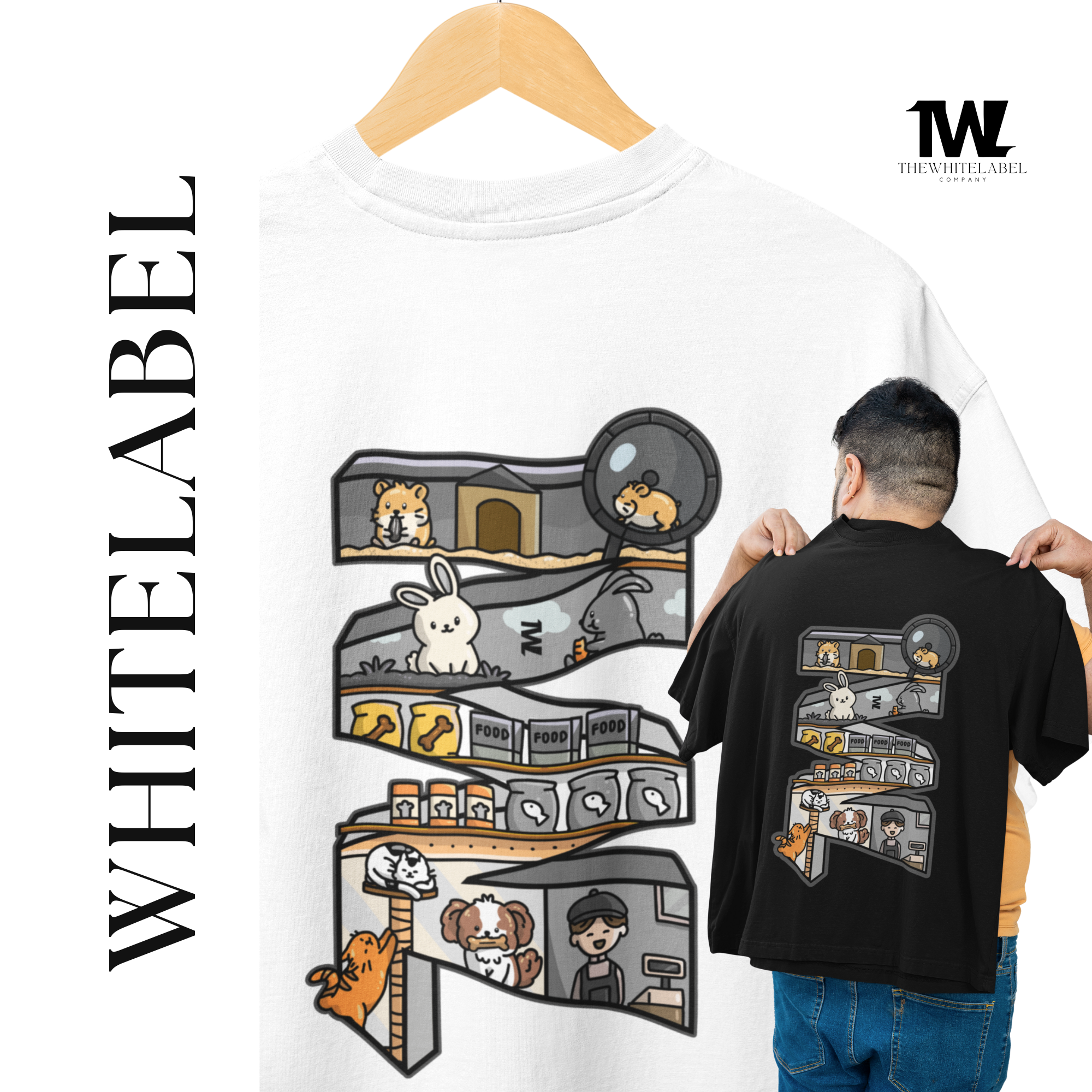 OG SMALL SEA LOGO L/S TEE ブラック PORTER SKATE SHOP - L/s Logo