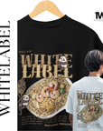 THEWHITELABEL CS07 Hokkien Mee 300Gsm Oversize Unisex T-shirt in Black and White Color - TheWhiteLabel