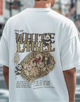 THEWHITELABEL CS07 Hokkien Mee 300Gsm Oversize Unisex T-shirt in Black and White Color - TheWhiteLabel