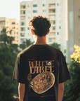 THEWHITELABEL CS07 Hokkien Mee 300Gsm Oversize Unisex T-shirt in Black and White Color - TheWhiteLabel
