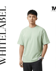 BW01 - TheWhiteLabel 300GSM Premium Plain Oversized Classic-Thick T-shirt 100% Cotton Premium Quality