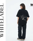 THEWHITELABEL CS15 Classical MASKED 300GSM Unisex T-Shirt in Black Colour - TheWhiteLabel