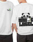 BW22 - TheWhiteLabel 300GSM Midnight Panda – A cool, mysterious take on the black-and-white contrast. - TheWhiteLabel