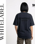 THEWHITELABEL CS16 Blackout Edition 300GSM Oversize Unisex T-shirt in Black