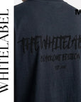 THEWHITELABEL CS16 Blackout Edition 300GSM Oversize Unisex T-shirt in Black
