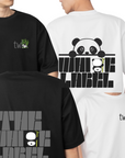 BW22 - TheWhiteLabel 300GSM Midnight Panda – A cool, mysterious take on the black-and-white contrast. - TheWhiteLabel