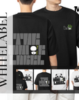 BW22 - TheWhiteLabel 300GSM Midnight Panda – A cool, mysterious take on the black-and-white contrast. - TheWhiteLabel