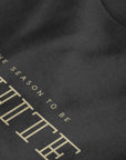Oversized Season to be White 300GSM White Label T-shirt 100% Cotton Premium Quality - TheWhiteLabel