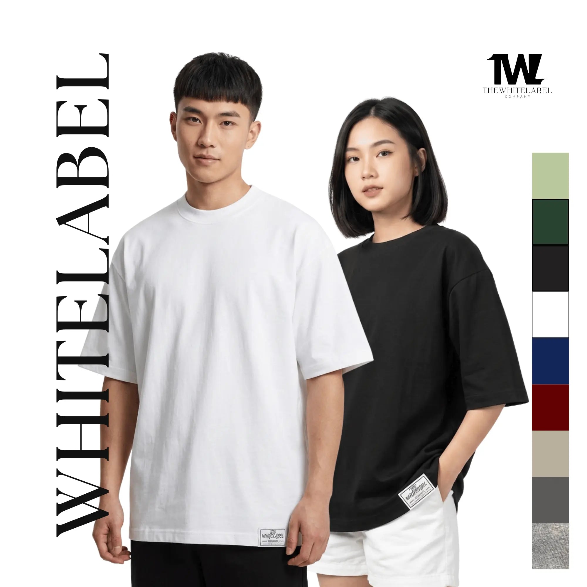 Custom Designs for Oversized Tee Buyers: A Guide TheWhiteLabel