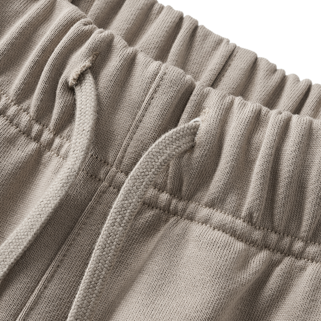 TWL Premium 425G Oversized Row Flocking Shorts 100% Cotton Hiphop Sports Drawstring - TheWhiteLabel