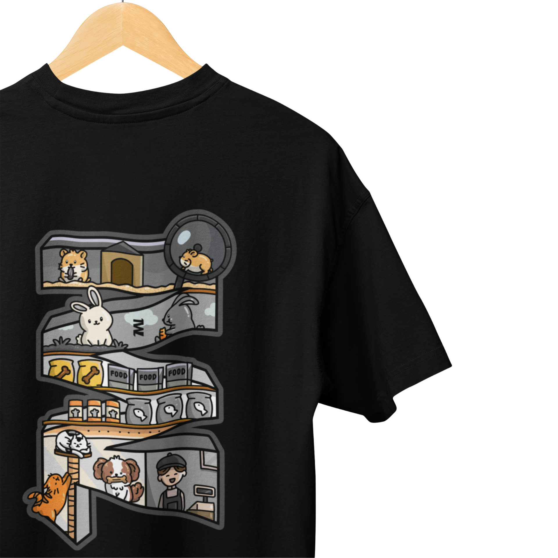 OG SMALL SEA LOGO L/S TEE ブラック THEWHITELABEL SG04 TWL PetShop