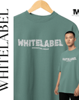 THEWHITELABEL EW01 ESSENTIAL DAILY WEAR 280GSM Oversize Unisex T-shirt in 50 Colors