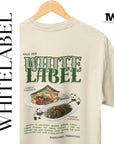 THEWHITELABEL CS11 SAMBAL STINGRAY AND KANGKONG 300Gsm Oversize Unisex T-shirt in Black and Beige Color - TheWhiteLabel