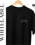 THEWHITELABEL CS11 SAMBAL STINGRAY AND KANGKONG 300Gsm Oversize Unisex T-shirt in Black and Beige Color - TheWhiteLabel