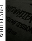 THEWHITELABEL CS16 Blackout Edition 300GSM Oversize Unisex T-shirt in Black