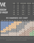 AW01 - 260GSM Premium Thicker Acid Wash Oversize 100% Cotton tshirt Singapore Brand - TheWhitelabel - TheWhiteLabel