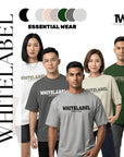 THEWHITELABEL EW002 ESSENTIAL DAILY WEAR 280GSM Oversize Unisex T-shirt - TheWhiteLabel