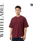 BW01 - TheWhiteLabel 300GSM Premium Plain Oversized Classic-Thick T-shirt 100% Cotton Premium Quality