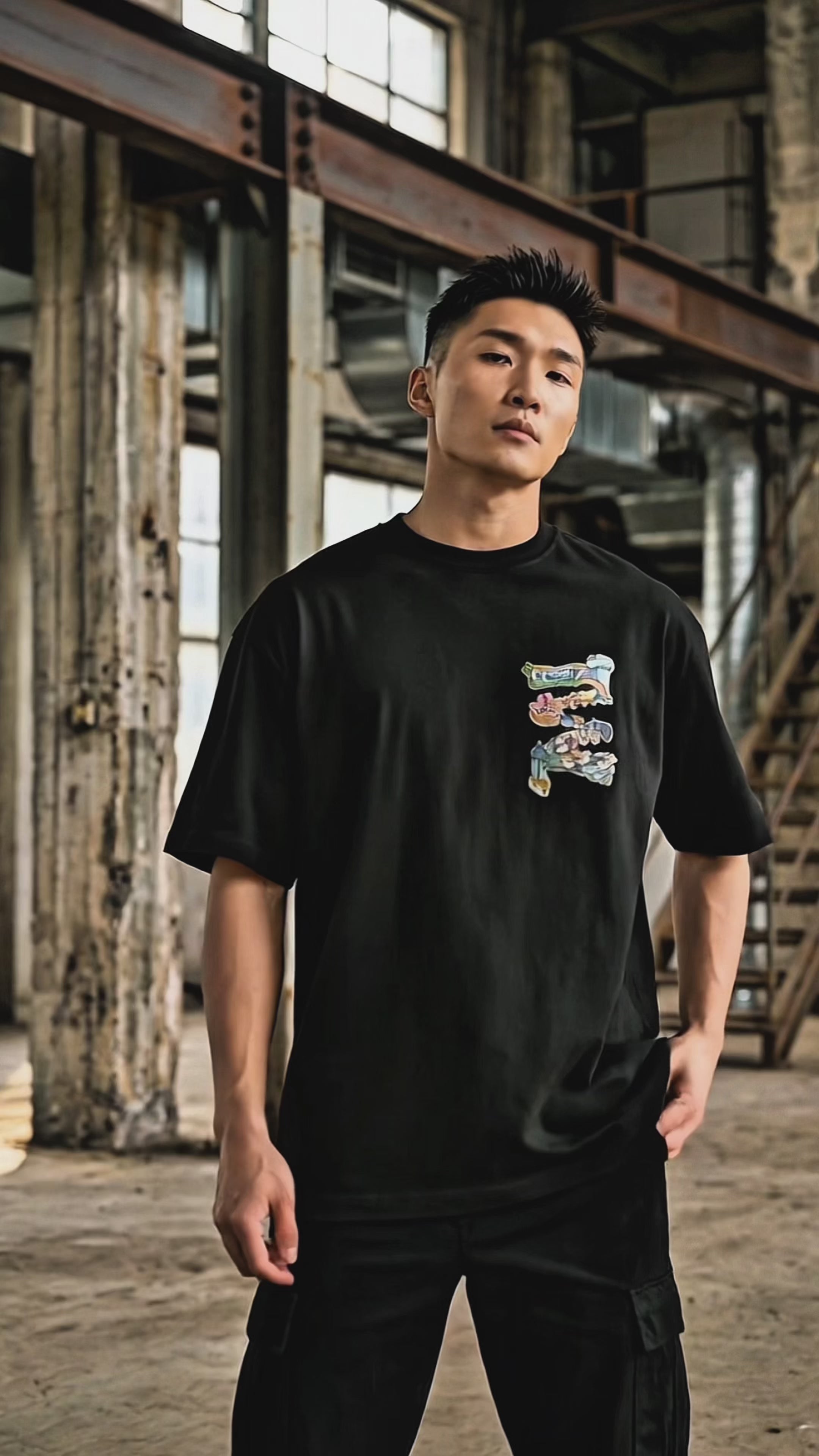Changi Airport Logo T-Shirt | Oversize Unisex 300Gsm Tee